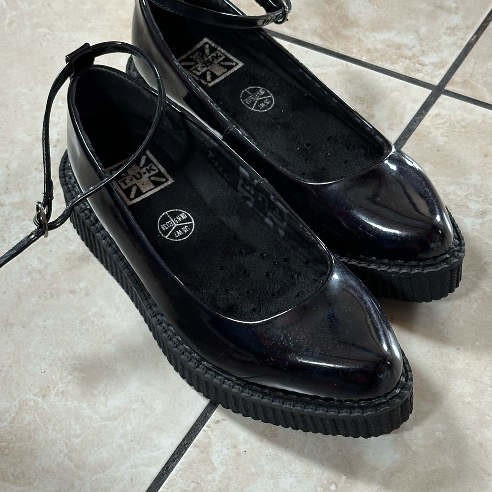 T.U.K. platform ballet flats